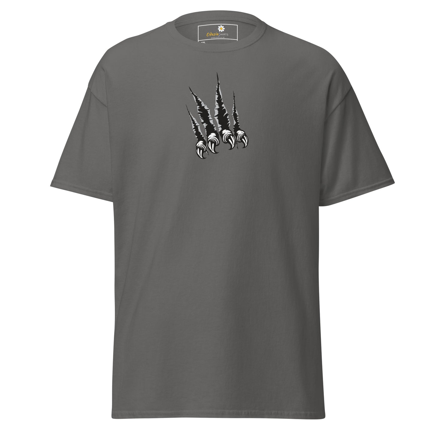 Klassiek heren t-shirt - WILDLIFE CLAWS - GROOT