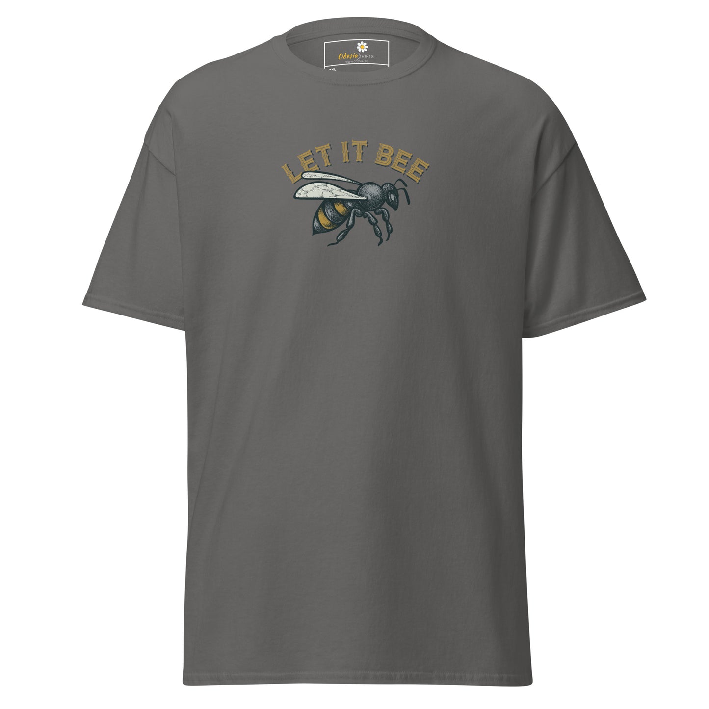 T-shirt classique unisexe - ANIMAUX ECOLO FUN LET IT BEE - GRAND