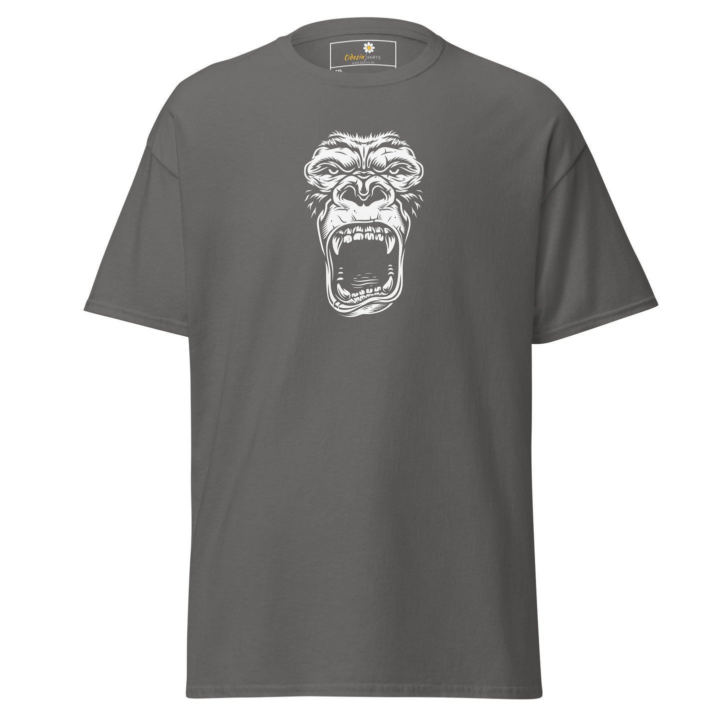 T-shirt classique pour homme - WILDLIFE GORILLA SCREAM - BIG