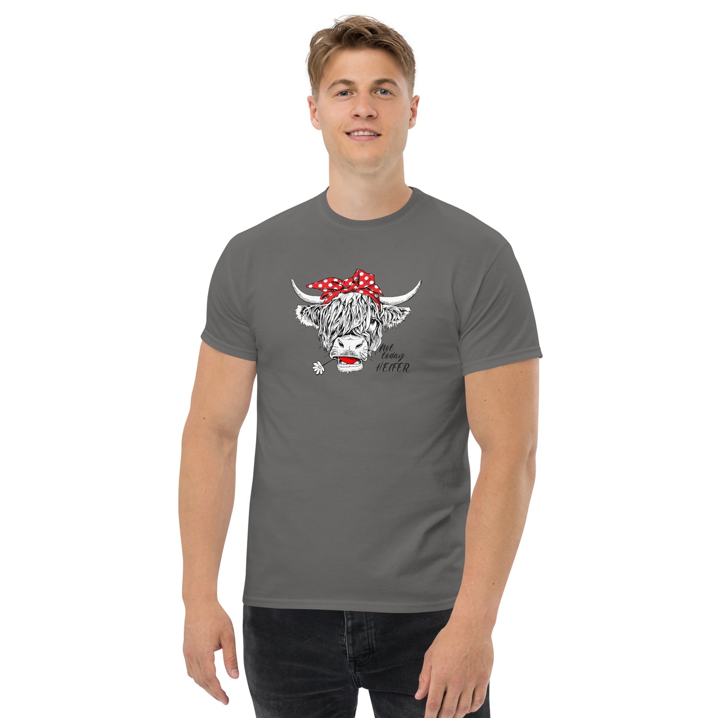 T-shirt classique unisexe - ANIMALS NOT TODAY - GRAND