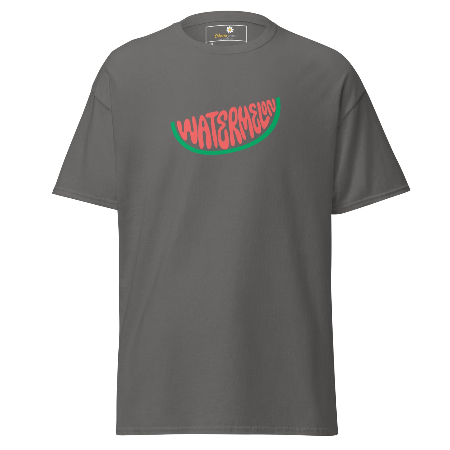 T-shirt classique homme - PASTÈQUE D'ÉTÉ - GRAND