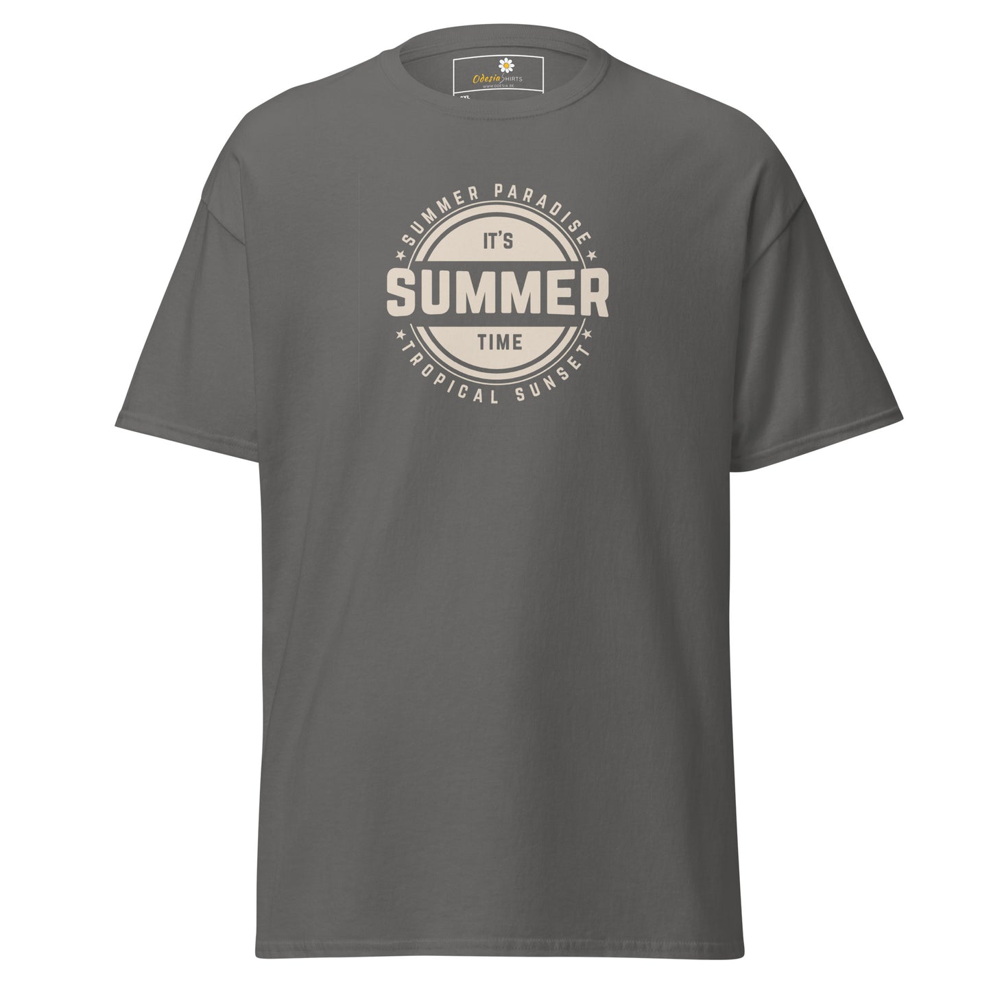 T-shirt classique homme - SUMMER TROPICAL - BIG