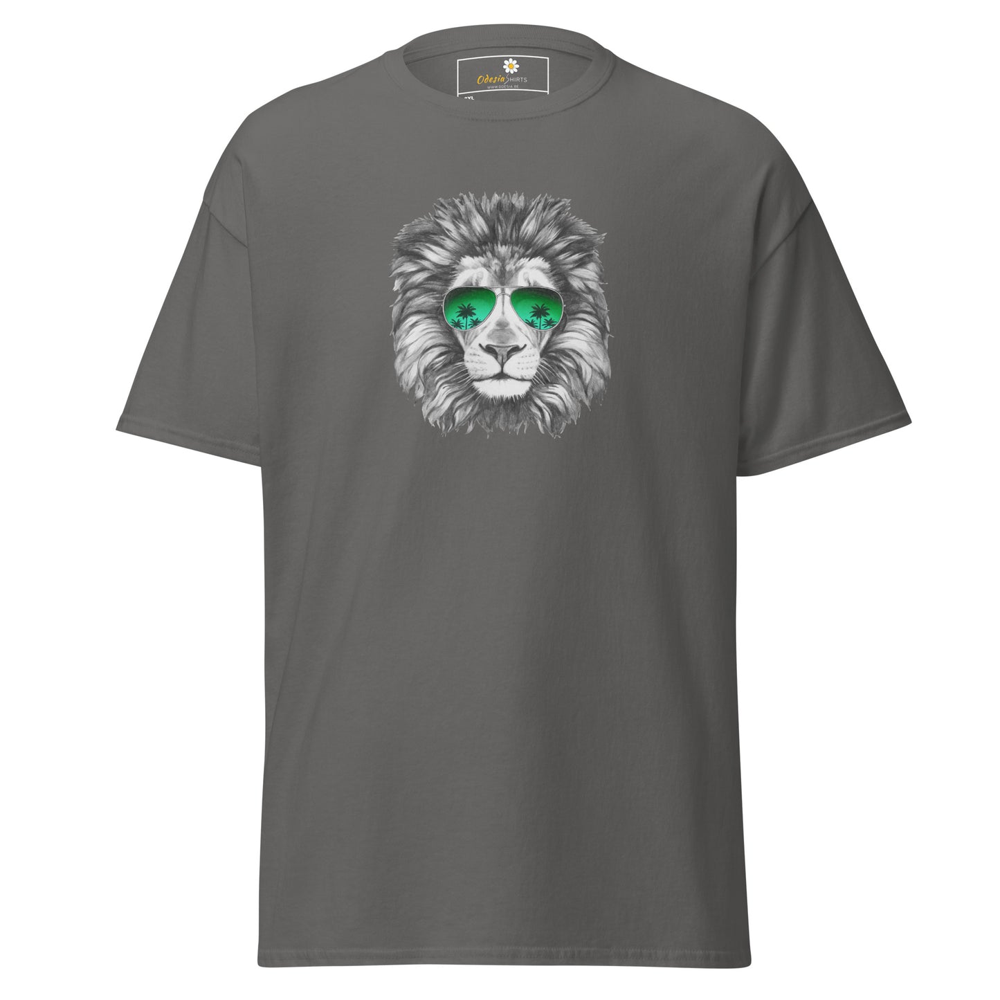 T-shirt classique homme - WILDLIFE FUN LION GLASSES - BIG