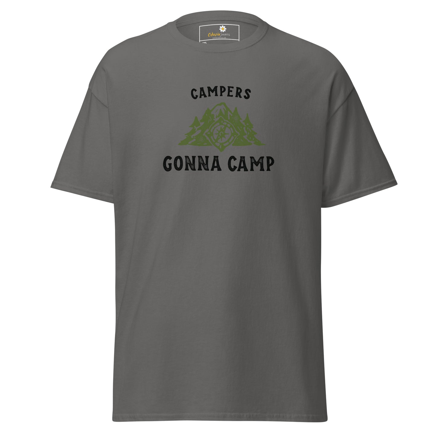 Unisex classic t-shirt - ADVENTURE CAMPERS GONNA CAMP - BIG