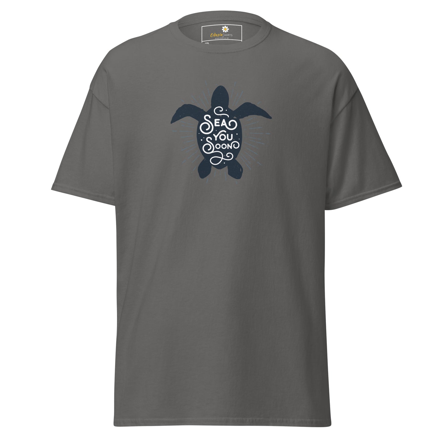T-shirt classique pour homme - WILDLIFE TURTLE SEE YOU - BIG