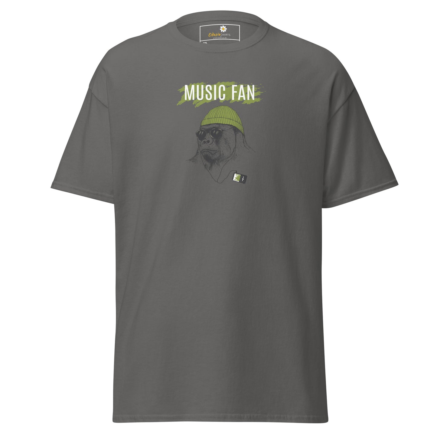 T-shirt classique homme - WILDLIFE MUSIC GORILLA - GRAND