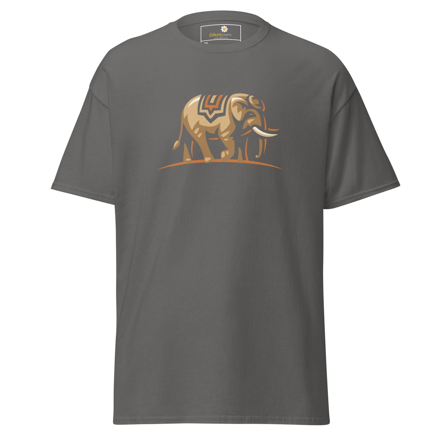 T-shirt classique pour homme - ÉLÉPHANT INDIEN FAUNE - GRAND