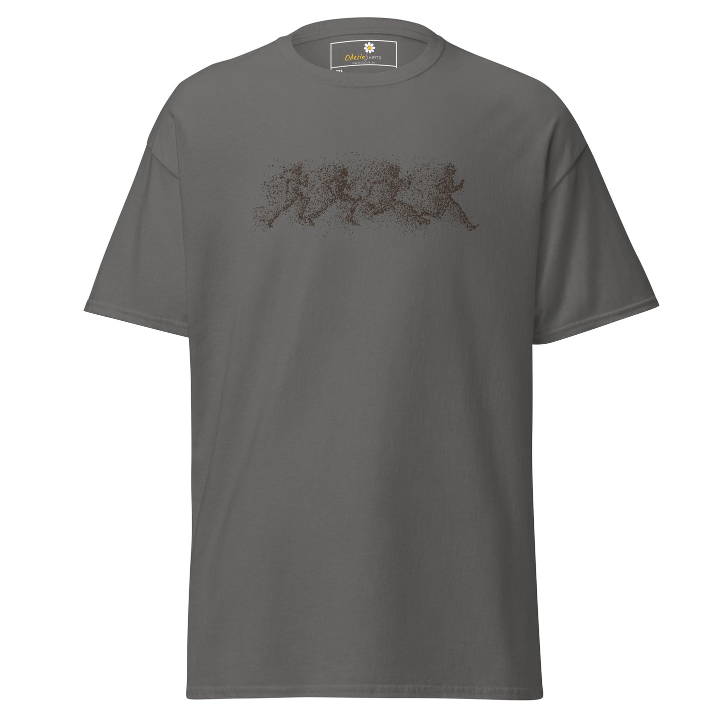 T-shirt classique unisexe - Motif à pois abstraits pour homme - Grande taille