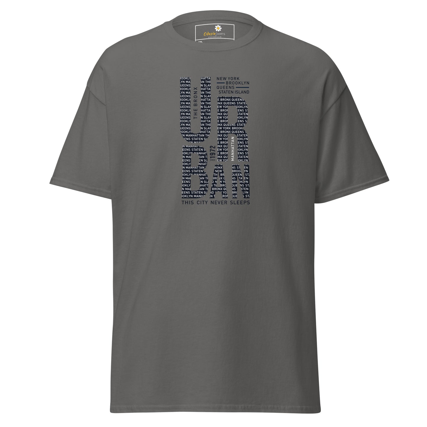 Heren klassiek t-shirt - URBAN DESIGN - GROOT