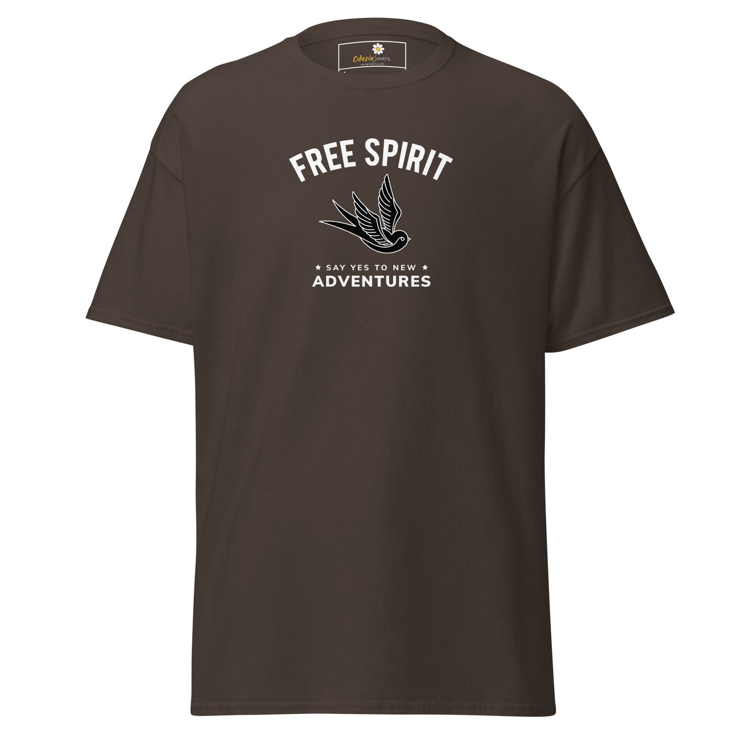 Unisex classic t-shirt - SPIRITUAL FREE SPIRIT SAY YES - REGULAR