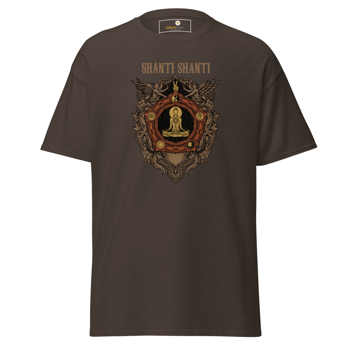 Unisex classic t-shirt - SPIRITUAL SHANTI SHANTI - REGULAR