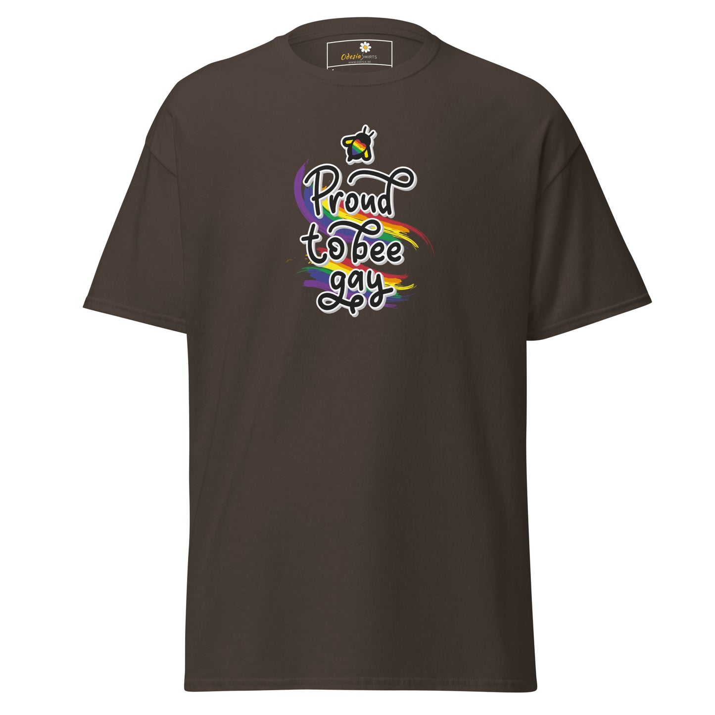T-shirt classique unisexe - LGBTQ PROUD BEE GAY - RÉGULIER