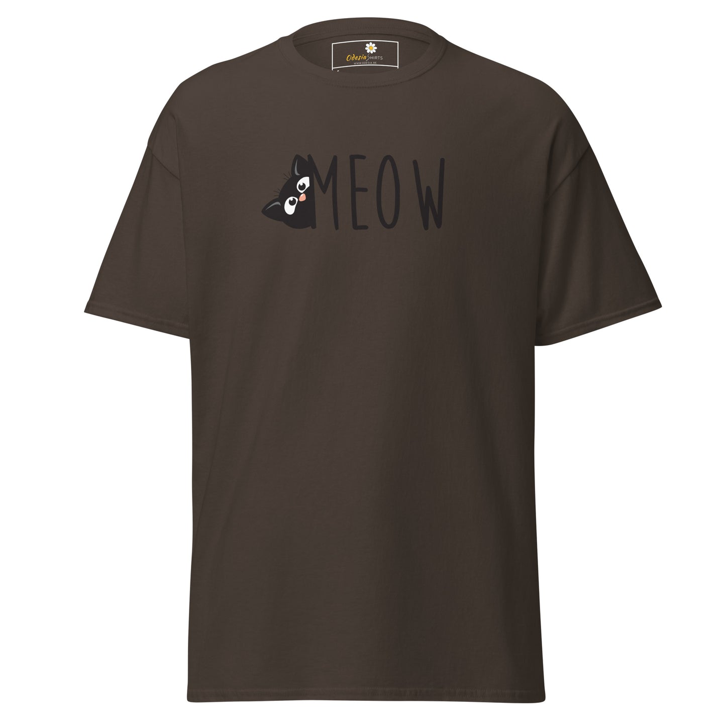 T-shirt classique unisexe - ANIMAUX CHAT MIAOU - RÉGULIER
