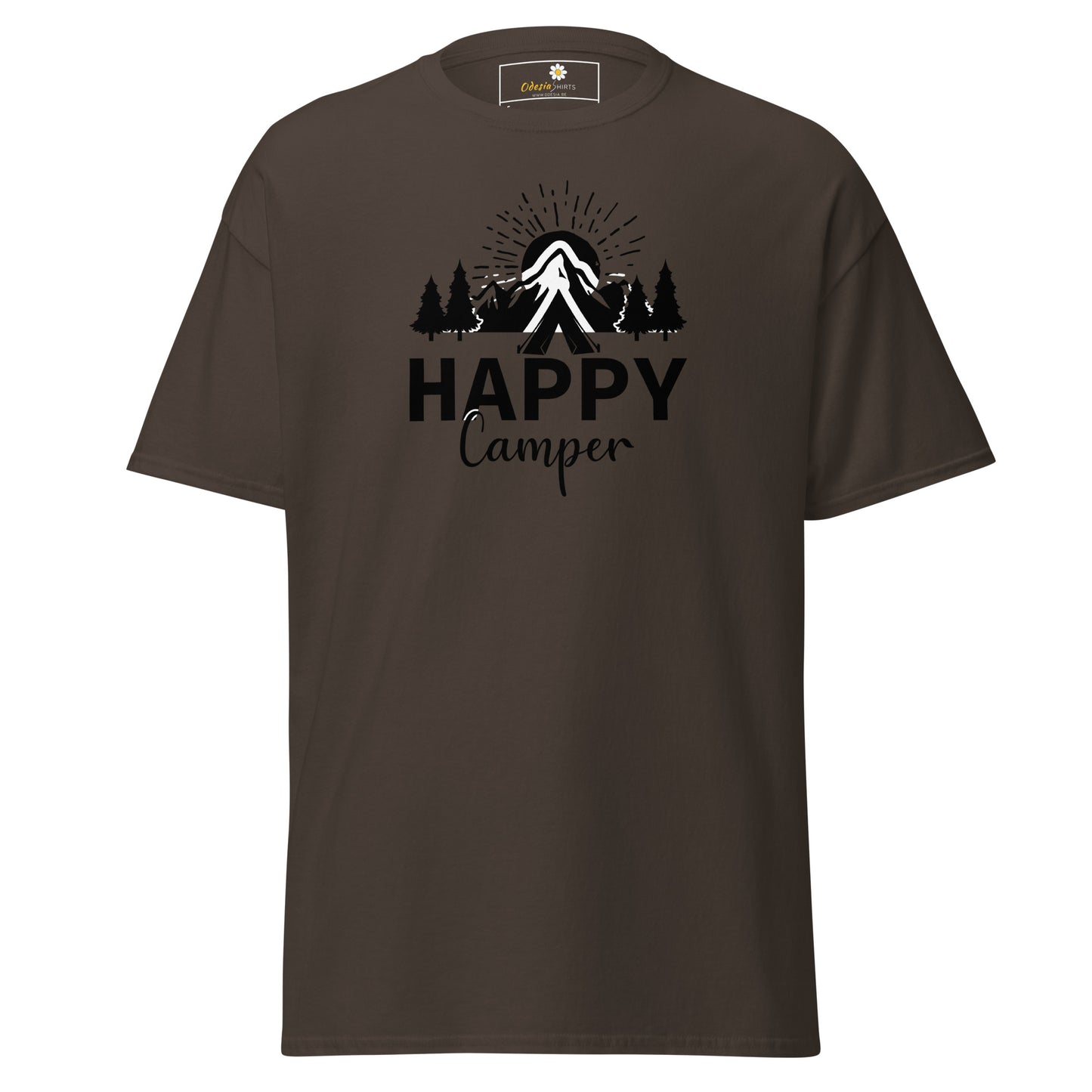 Unisex classic t-shirt - ADVENTURE HAPPY MOUNTAIN - REGULAR