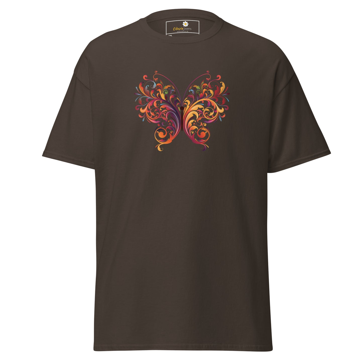 T-shirt classique unisexe - ANIMAUX PAPILLON - GRAND