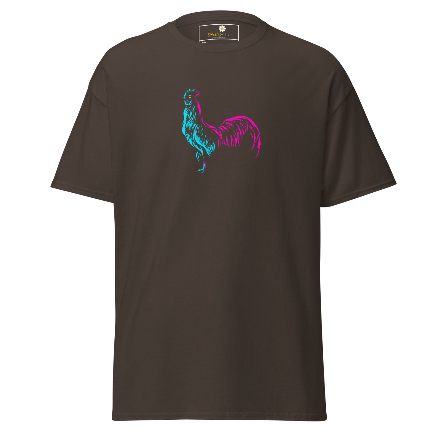 T-shirt classique unisexe - ANIMAUX COQ - GRAND