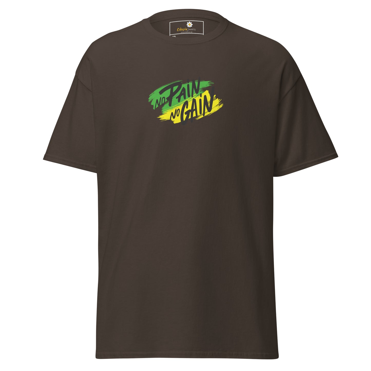 Unisex classic t-shirt - SPORT NO PAIN NO GAIN - BIG