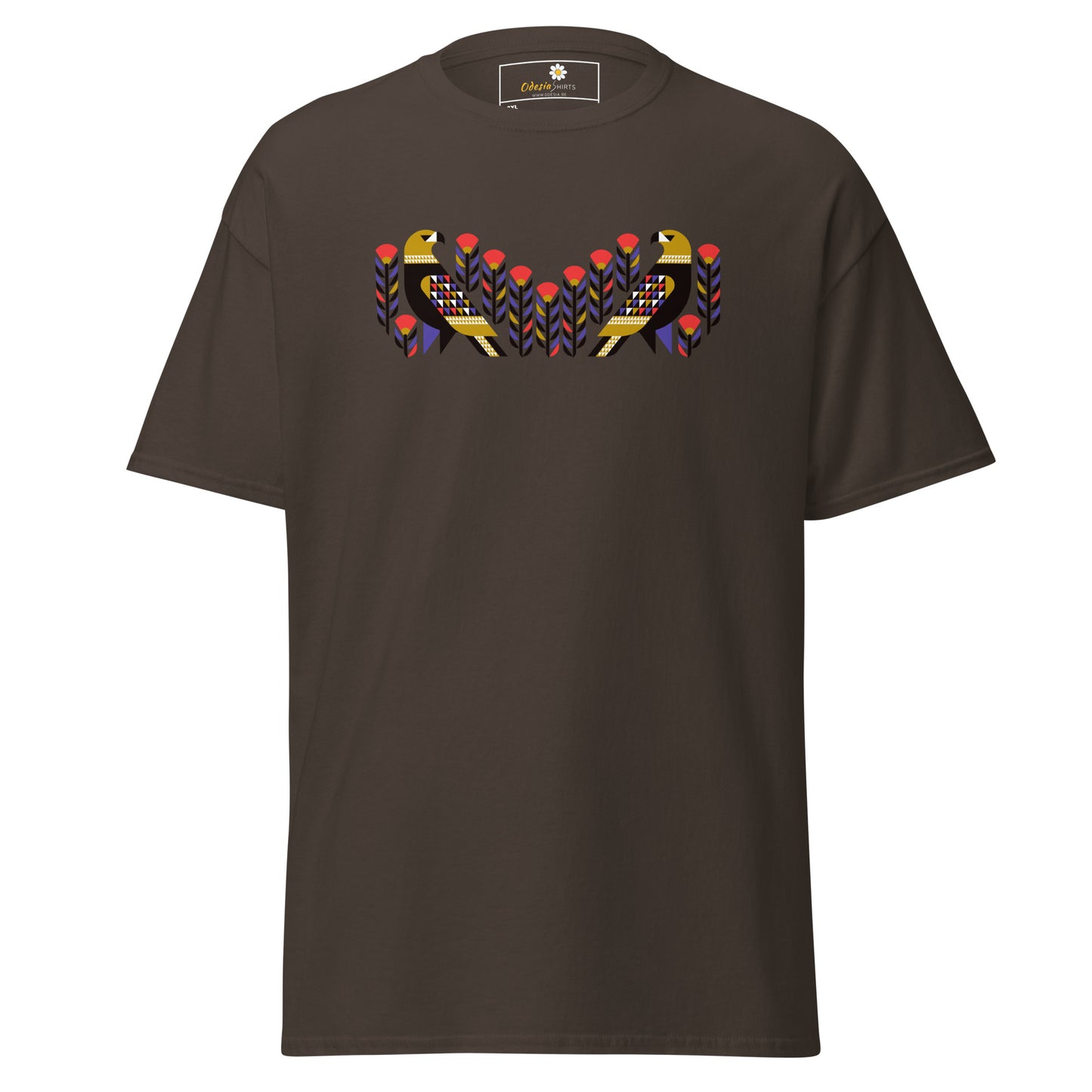Heren klassiek t-shirt - WILDLIFE PERU BIRDS - GROOT