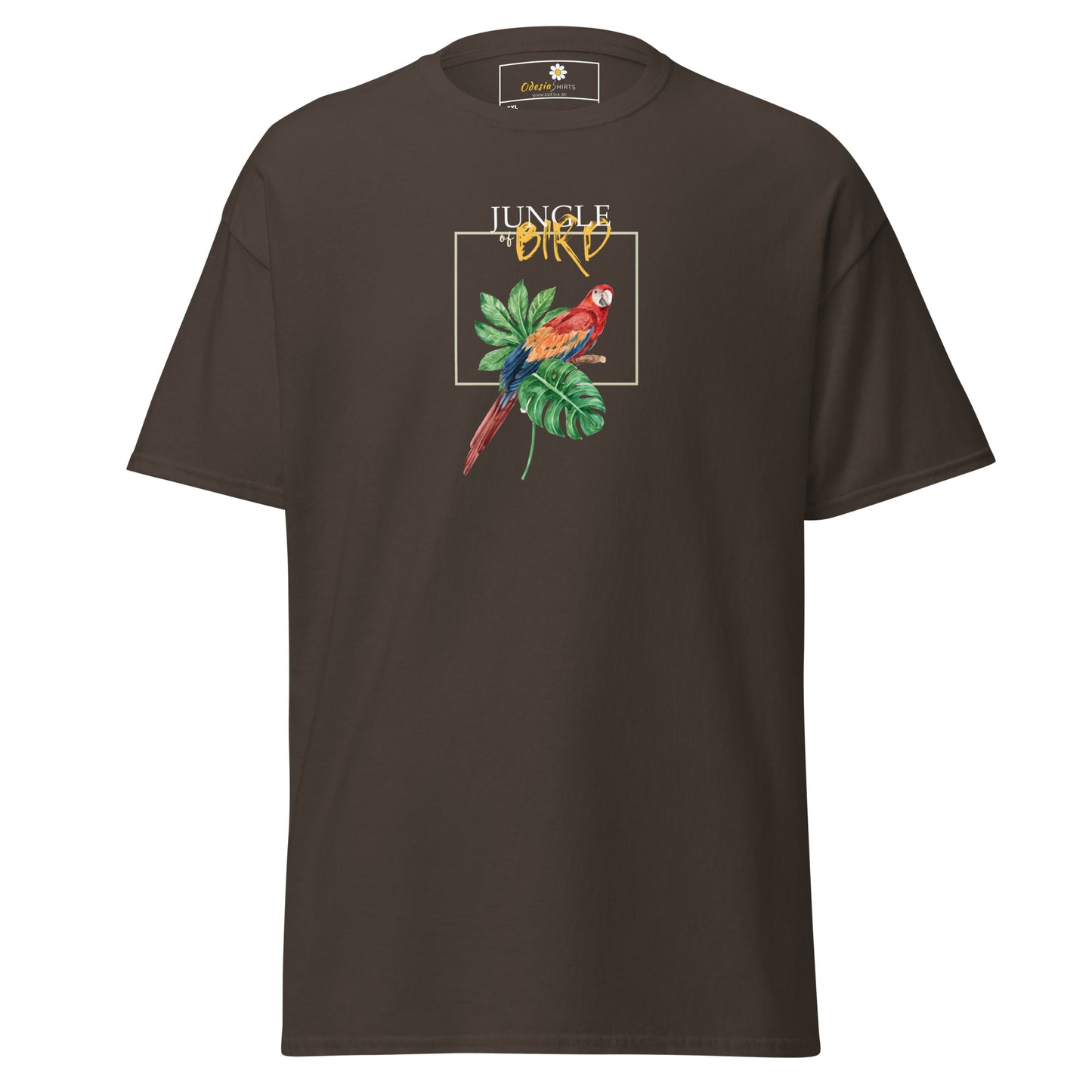 T-shirt classique pour homme - WILDLIFE JUNGLE BIRD - BIG