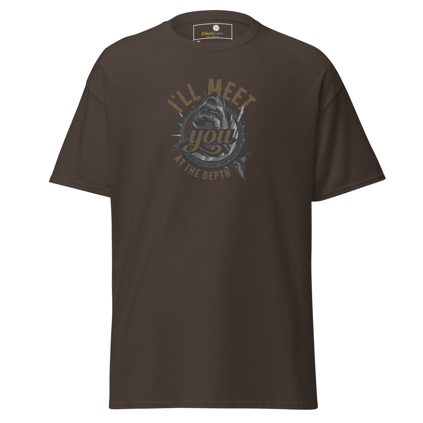 Unisex classic t-shirt - SEALIFE ILL MEET YOU AT THE DEPTH - BIG