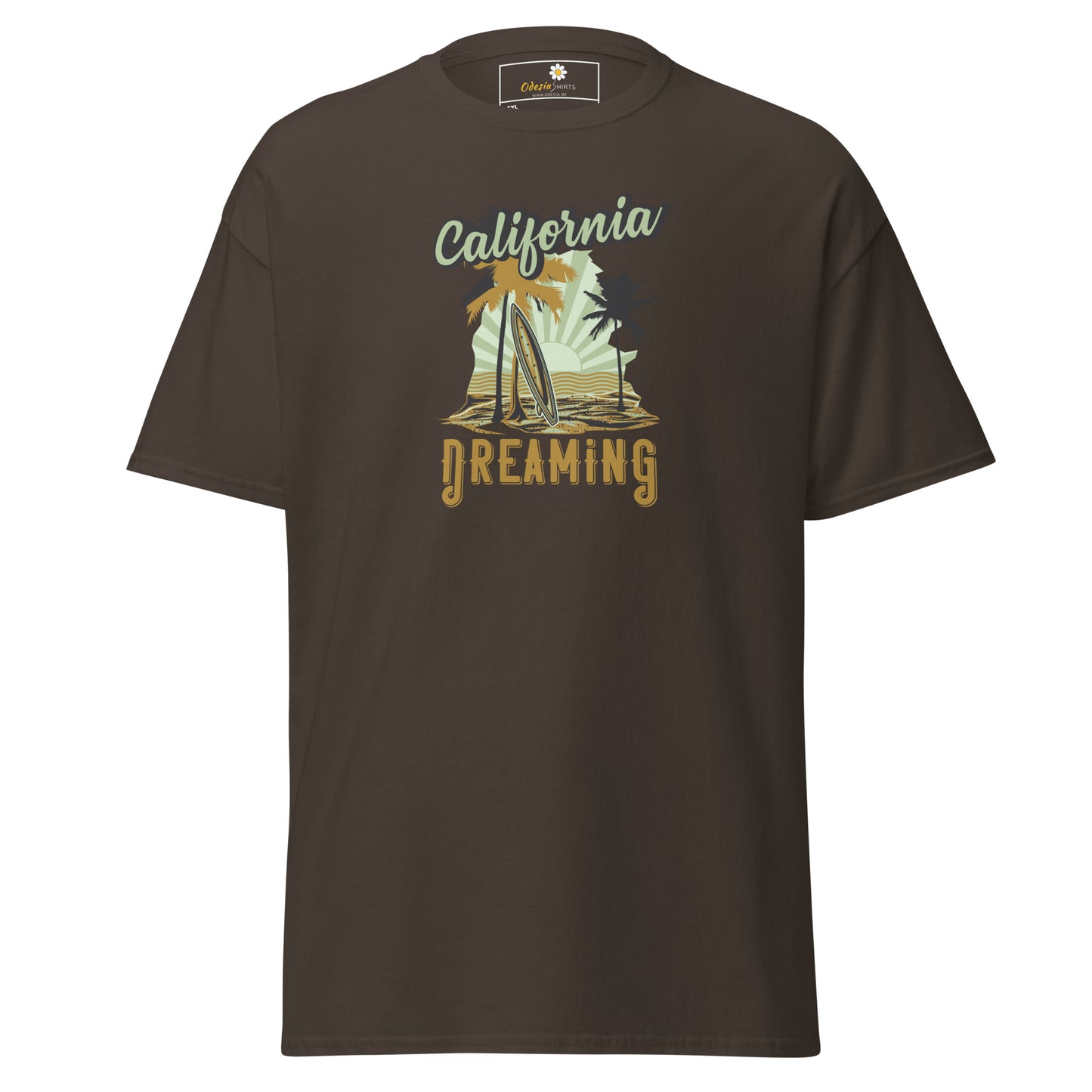 T-shirt classique pour homme - SUMMER CALIFORNIA DREAM - BIG