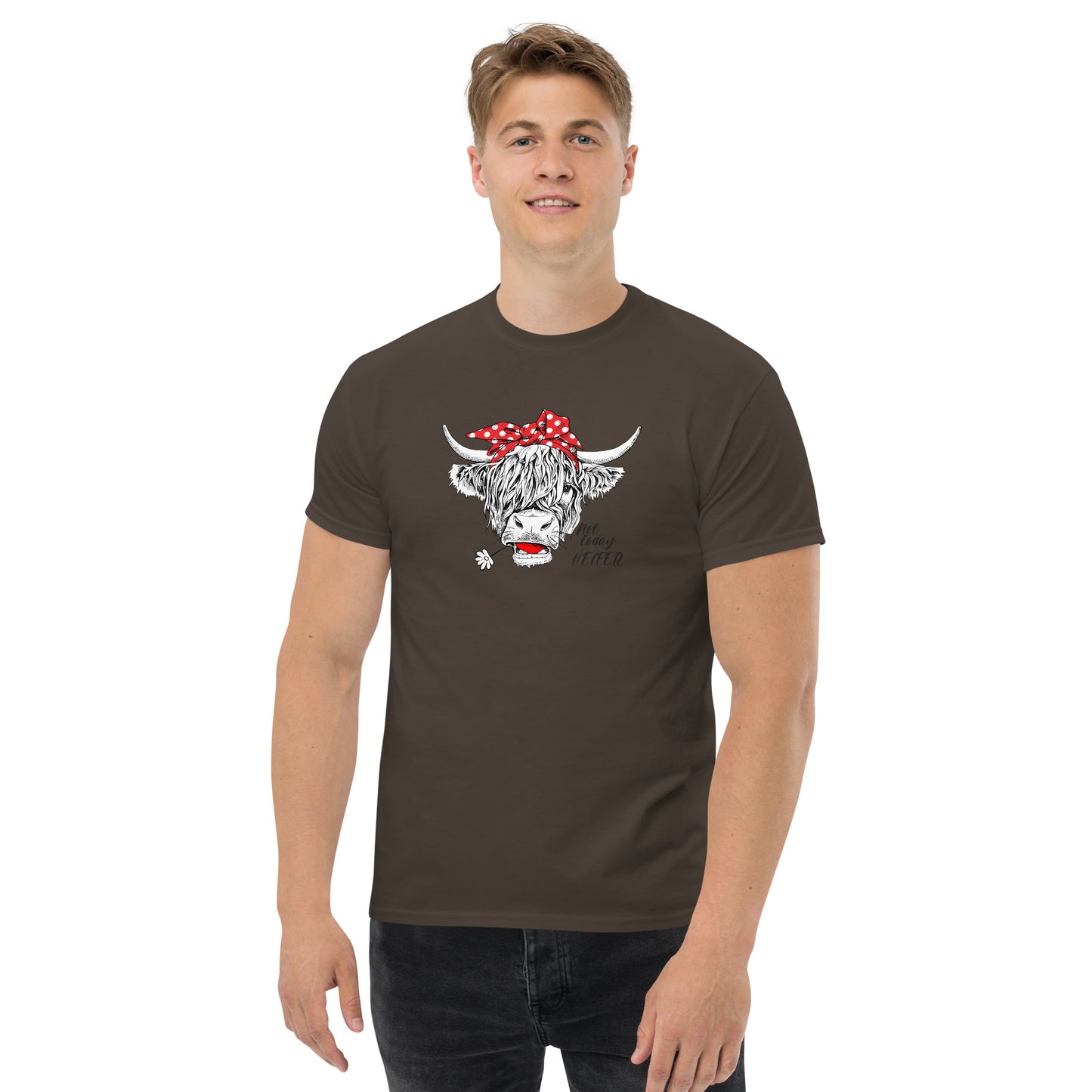 T-shirt classique unisexe - ANIMALS NOT TODAY - GRAND