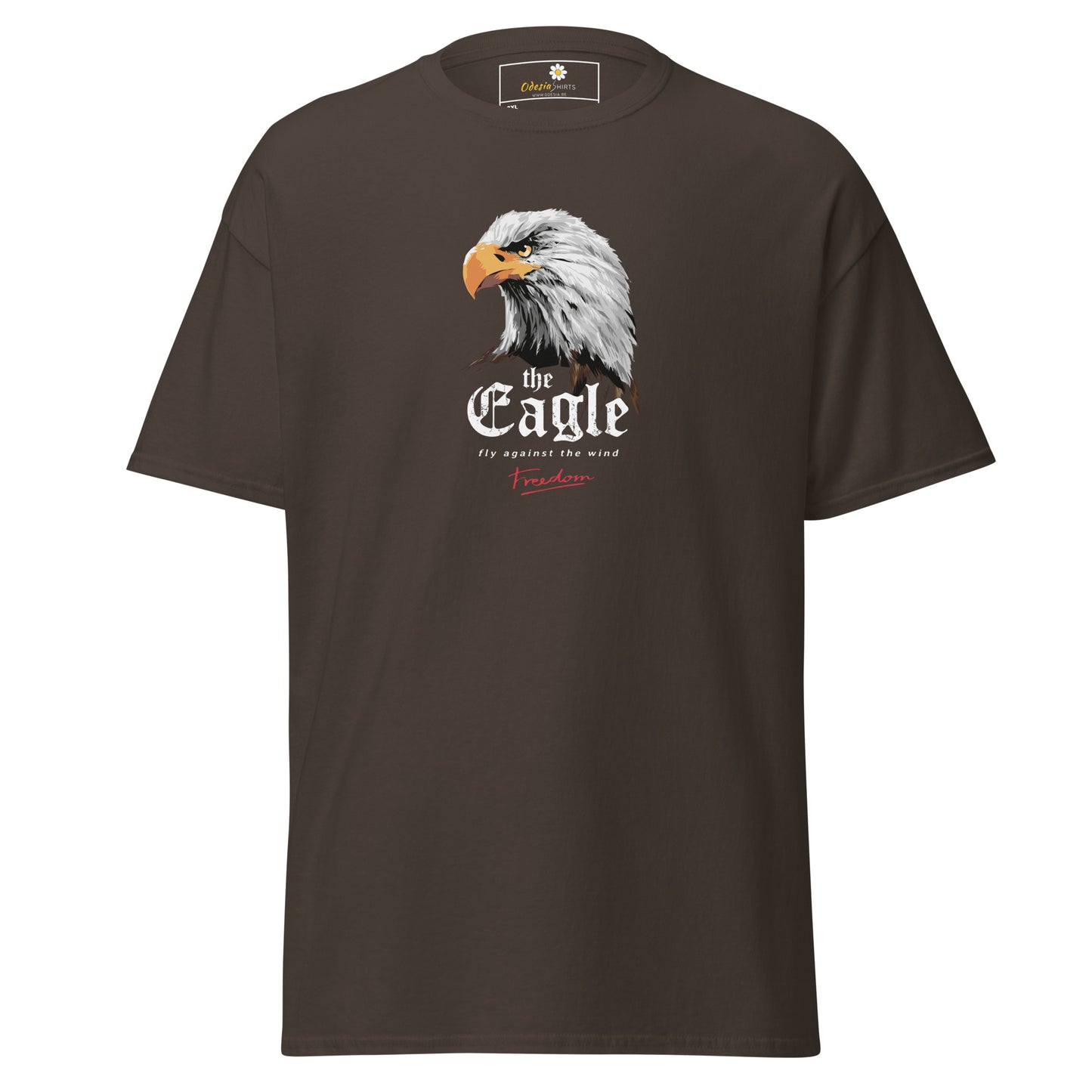 Klassiek heren t-shirt - WILDLIFE EAGLE WIND - GROOT