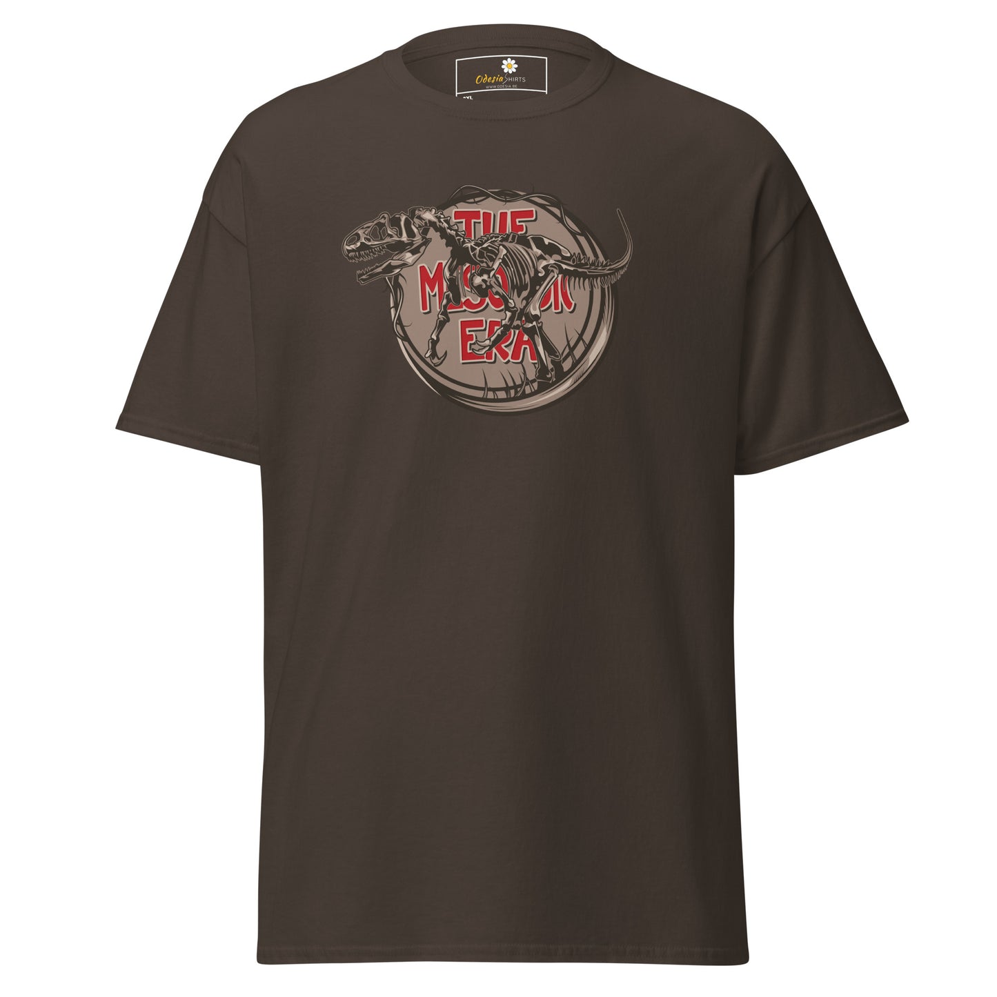 Heren klassiek t-shirt - WILDLIFE DINOSAURUS ERA - GROOT