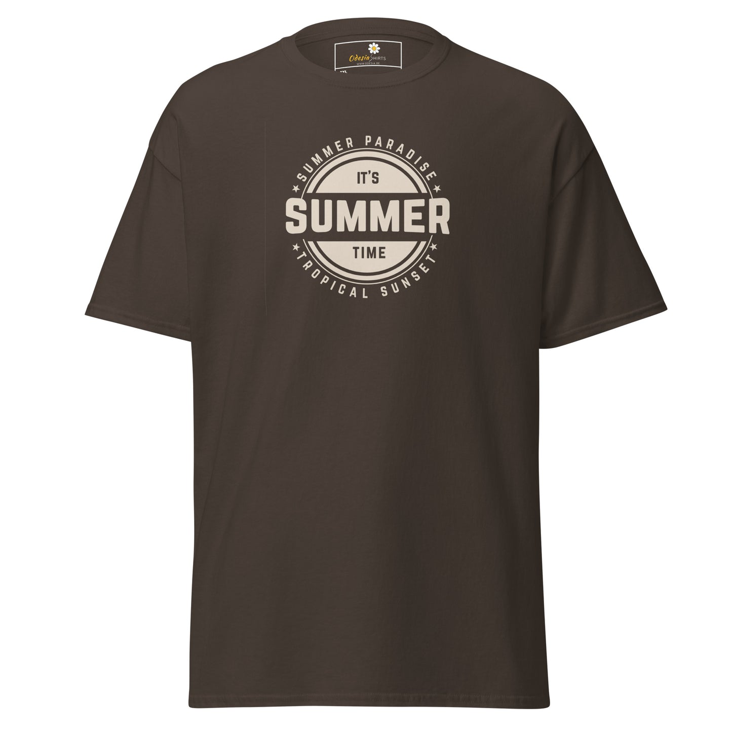 T-shirt classique homme - SUMMER TROPICAL - BIG