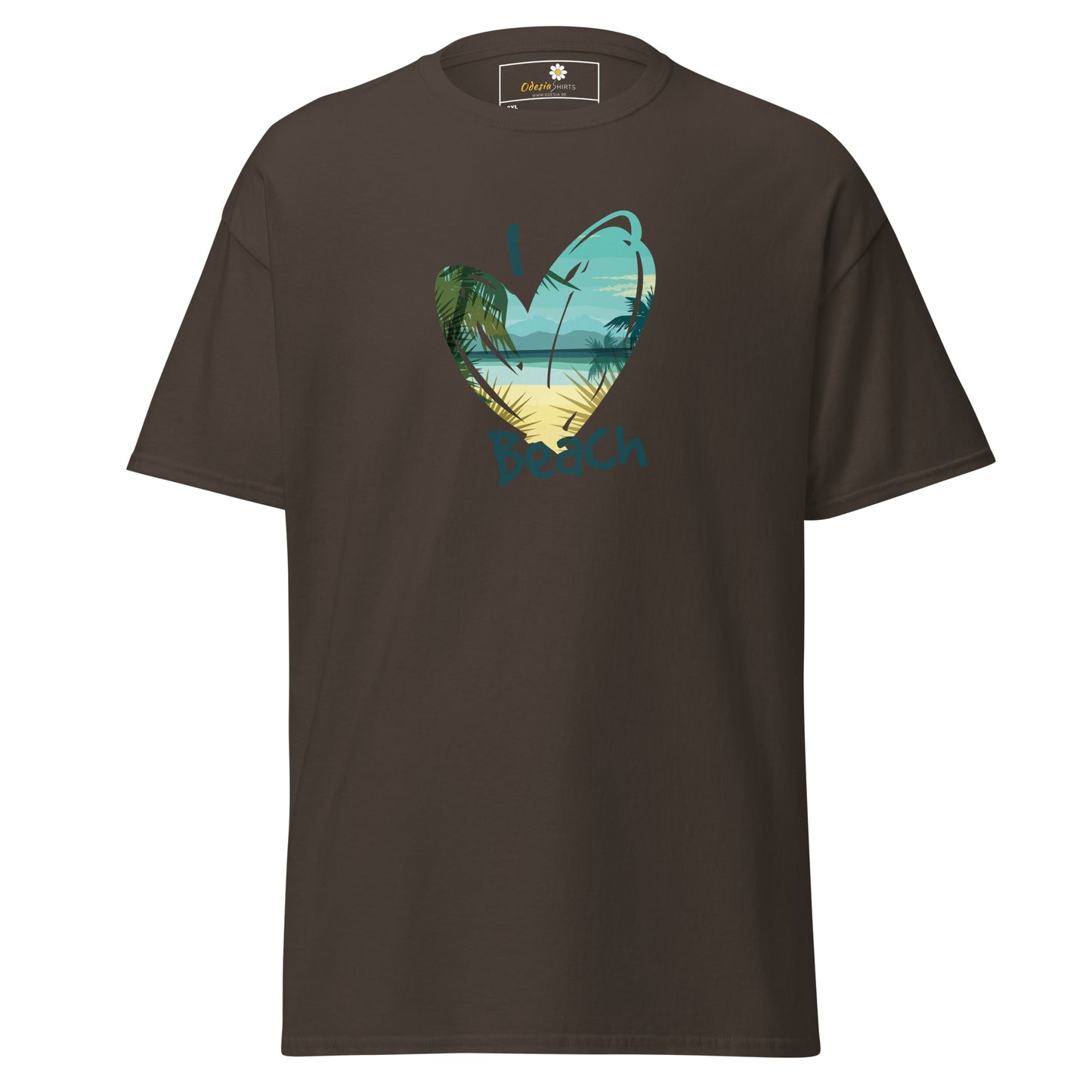 T-shirt classique pour homme - SUMMER SUNSET BEACH - GRAND