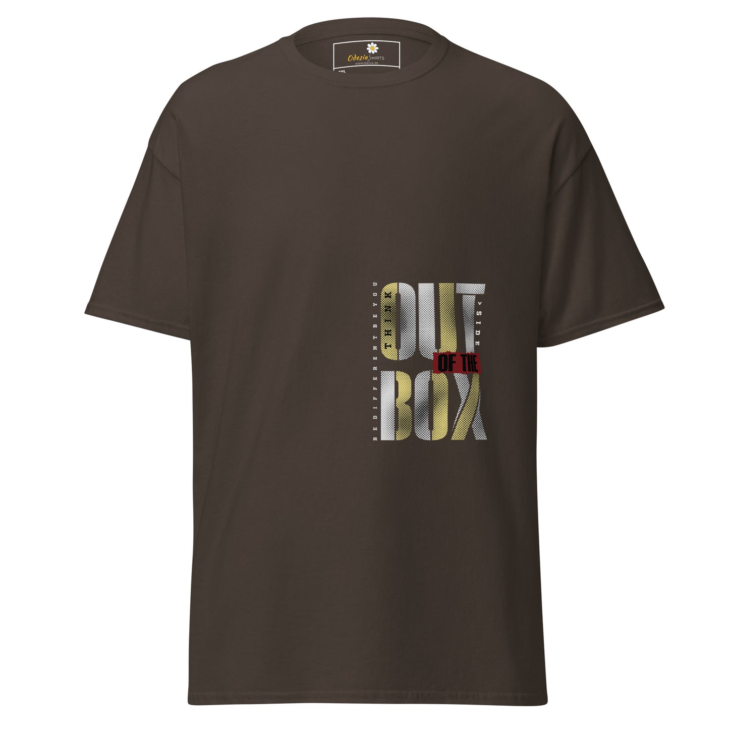 T-shirt classique pour homme - TEXT OUT OF THE BOX - GRAND