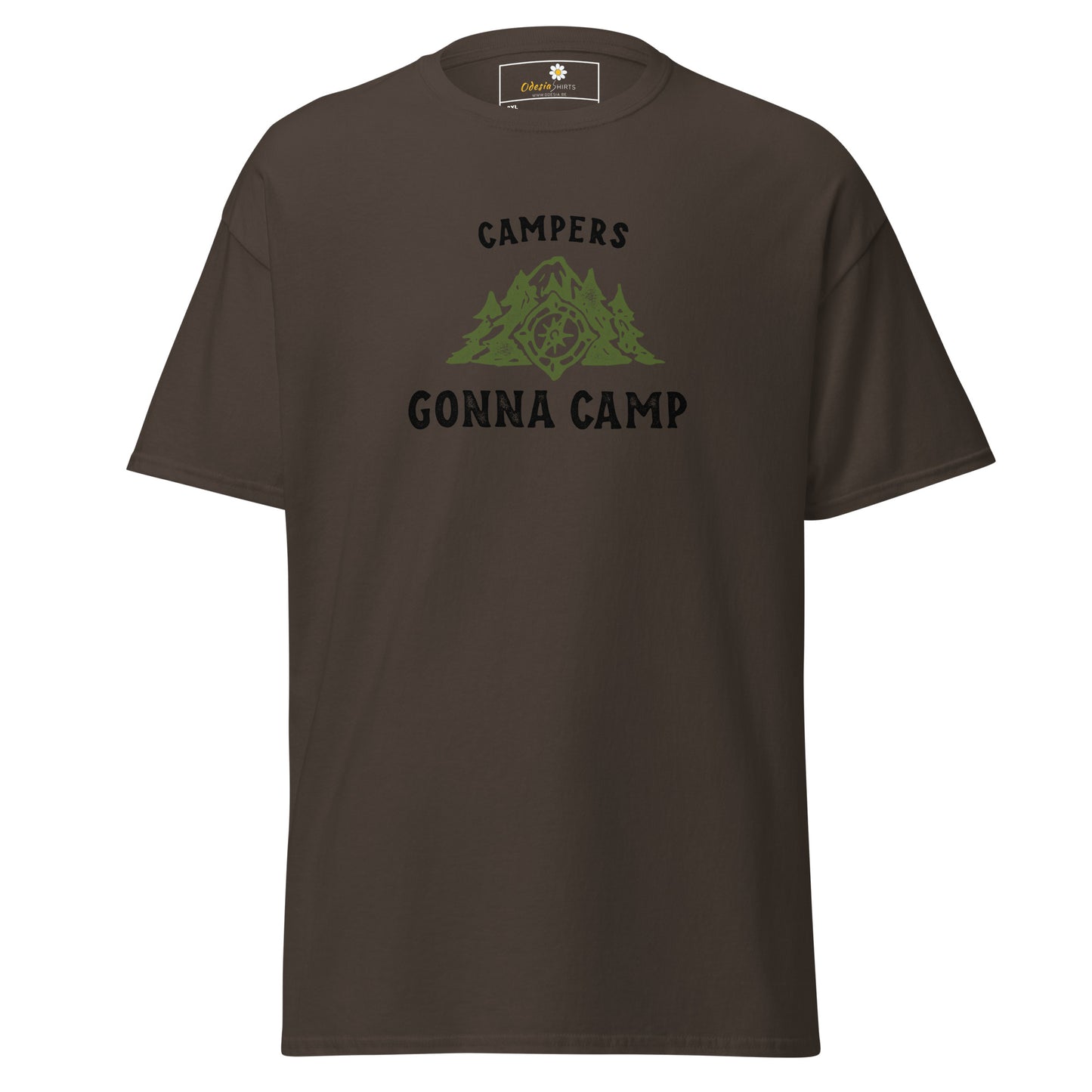 Unisex classic t-shirt - ADVENTURE CAMPERS GONNA CAMP - BIG
