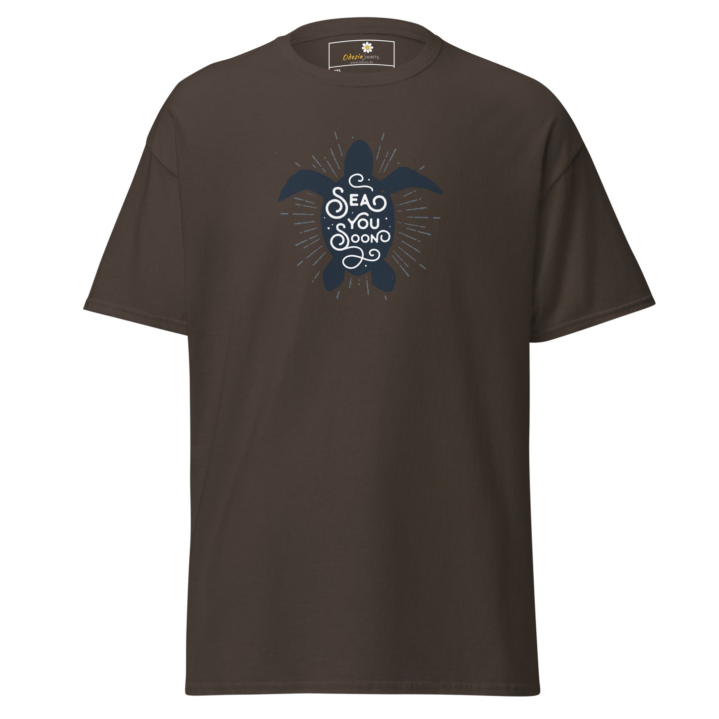 T-shirt classique pour homme - WILDLIFE TURTLE SEE YOU - BIG