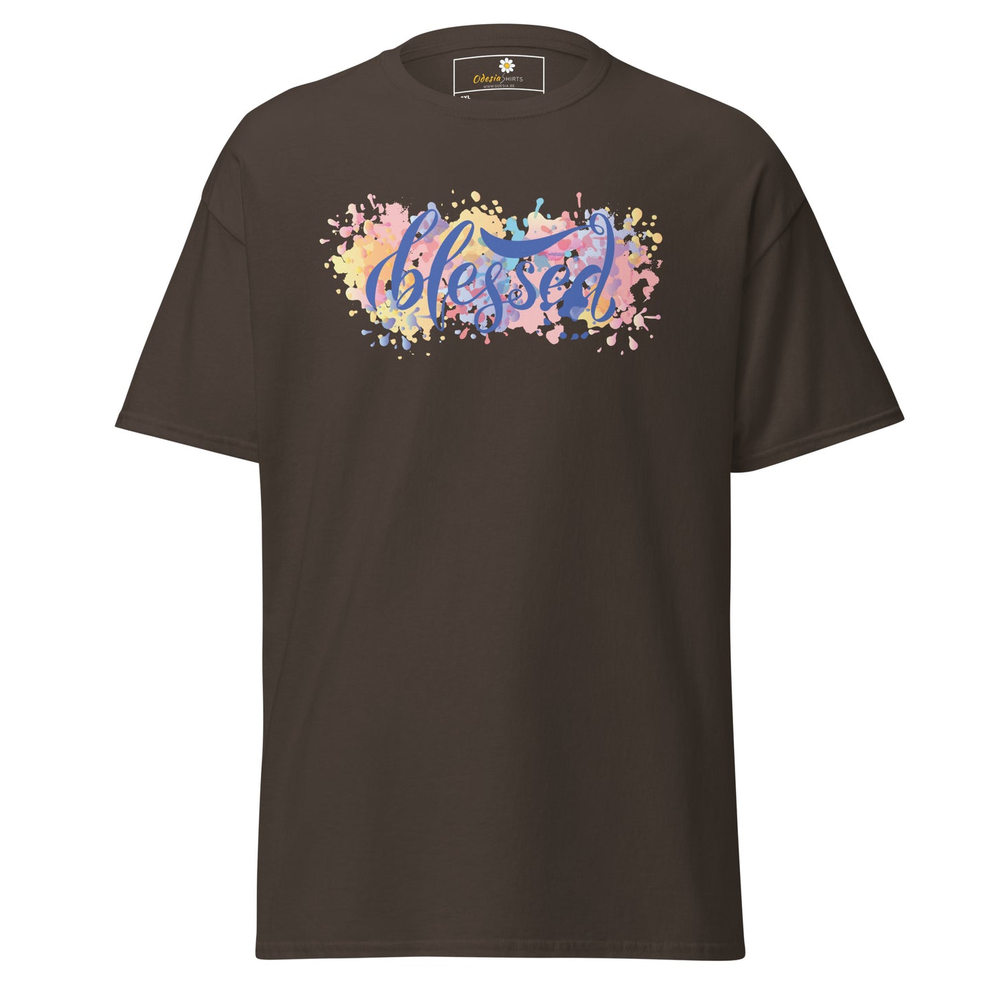 T-shirts classiques pour hommes - Texte Spirituel béni - Grand