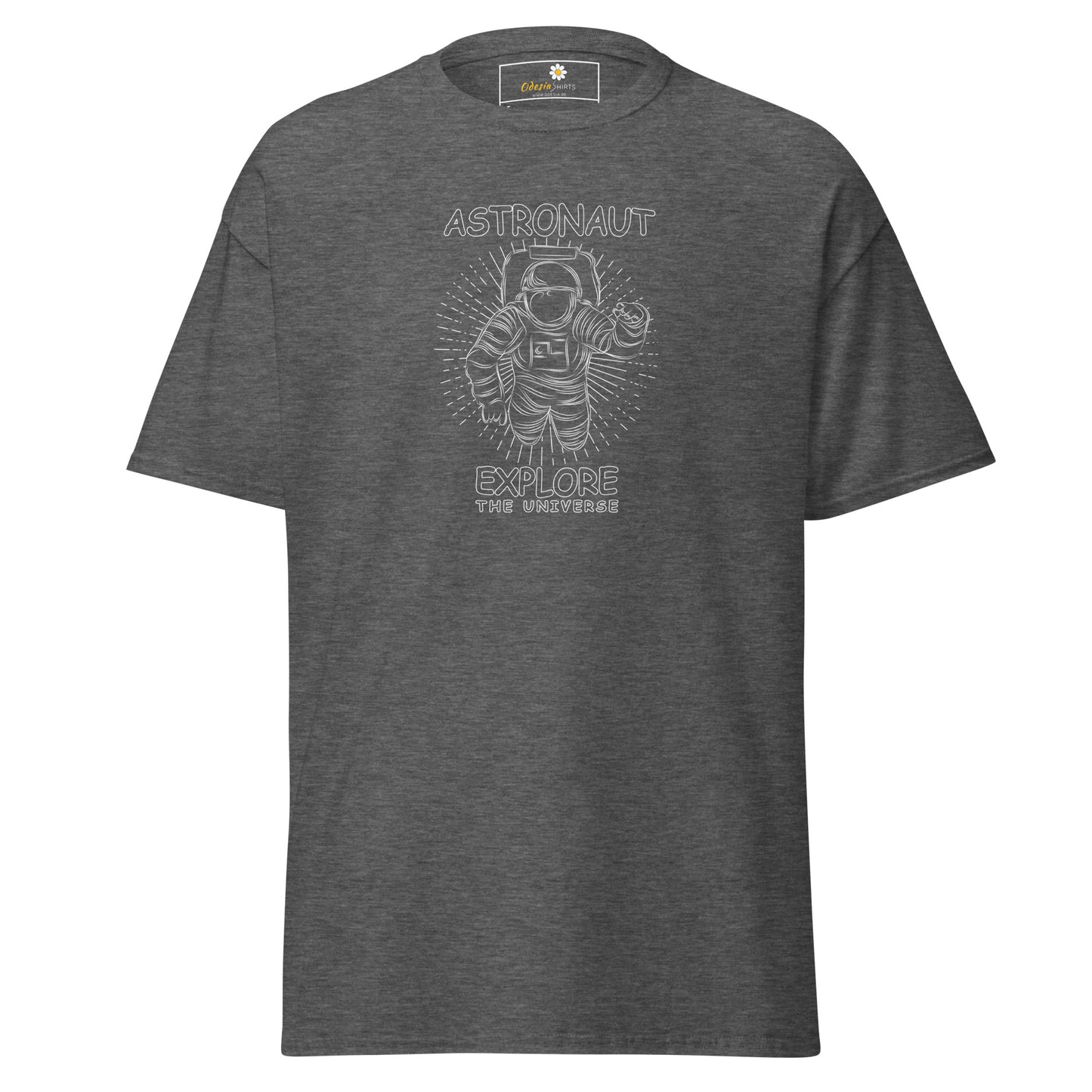 T-shirt classique unisexe - ASTRONAUT EXPLORE UNIVERSE - REGULAR