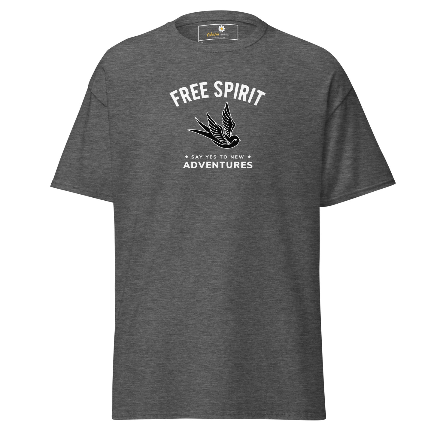 Unisex classic t-shirt - SPIRITUAL FREE SPIRIT SAY YES - REGULAR