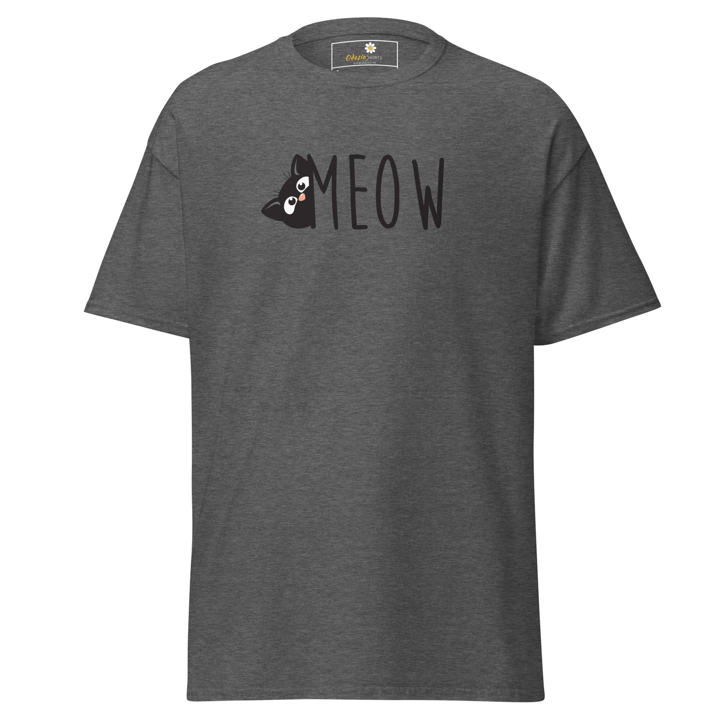 T-shirt classique unisexe - ANIMAUX CHAT MIAOU - RÉGULIER