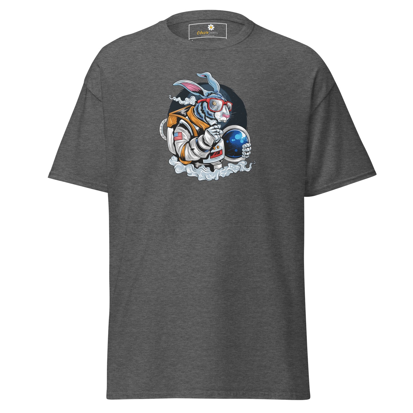 T-shirt classique unisexe - LAPIN ASTRONAUTE - RÉGULIER