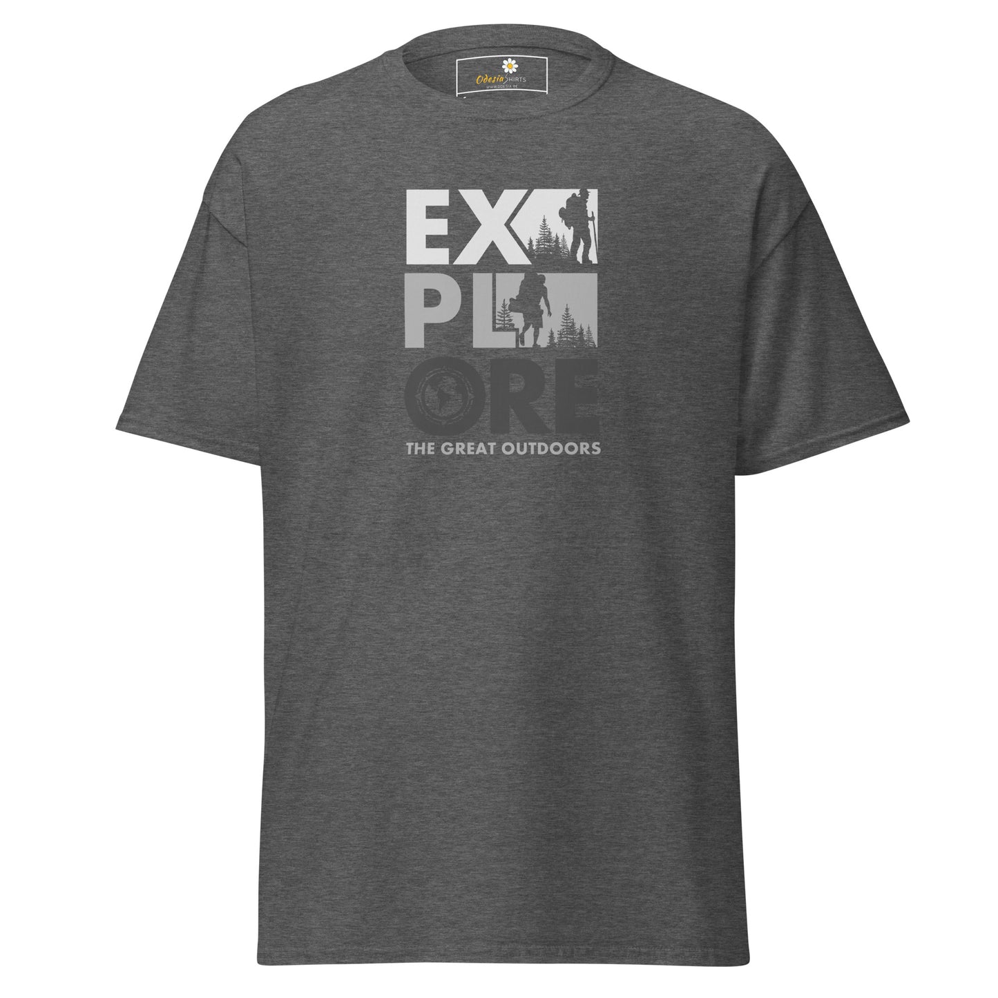 Unisex classic t-shirt - ADVENTURE EXPLORE OUTDOORS - REGULAR