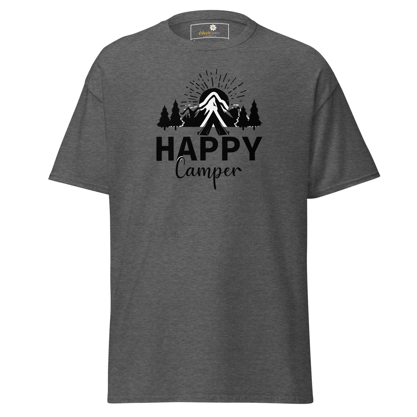 Unisex classic t-shirt - ADVENTURE HAPPY MOUNTAIN - REGULAR