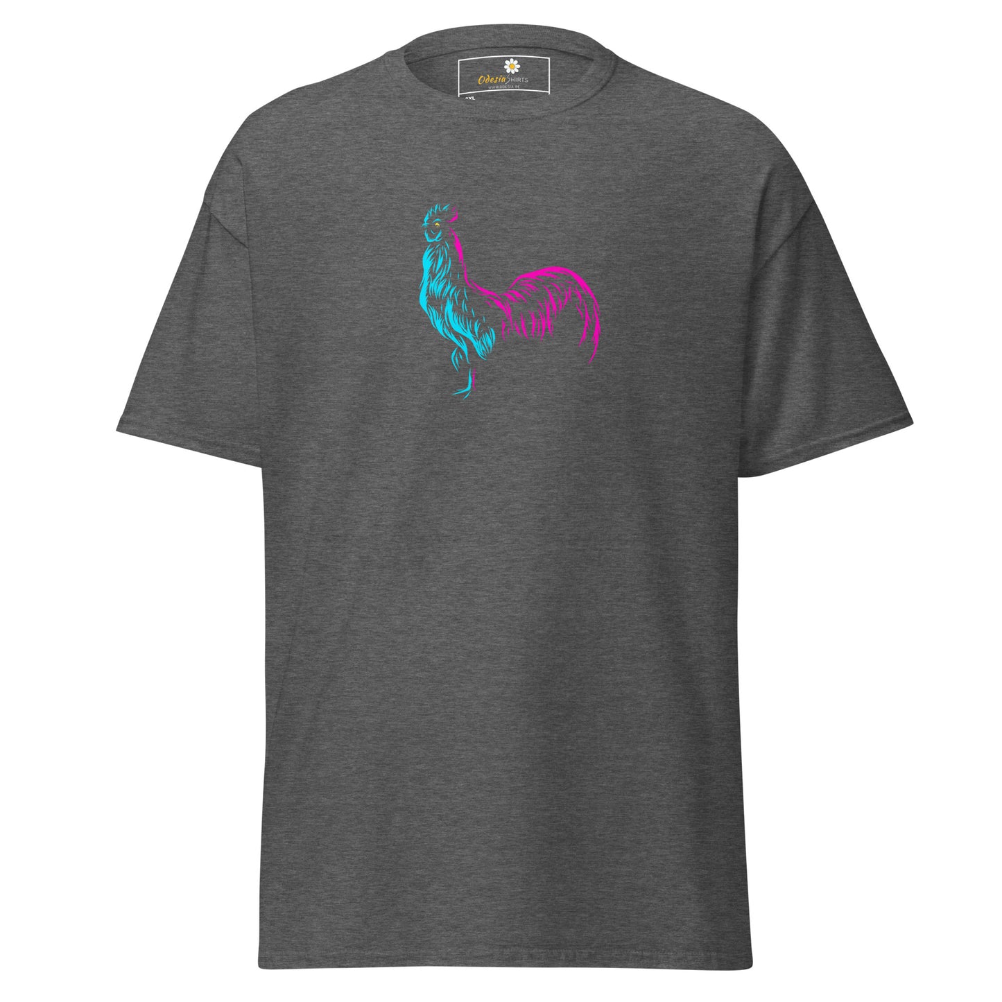 T-shirt classique unisexe - ANIMAUX COQ - GRAND