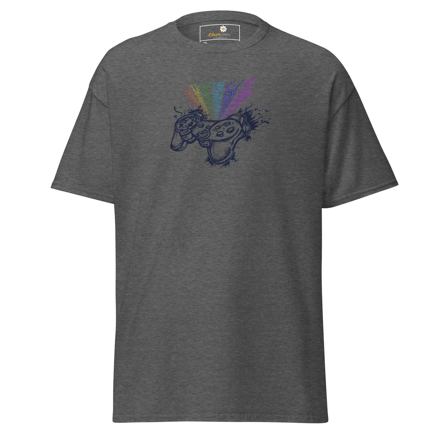 Unisex classic t-shirt - GAMERS COLORFUL CONTROLLER - BIG
