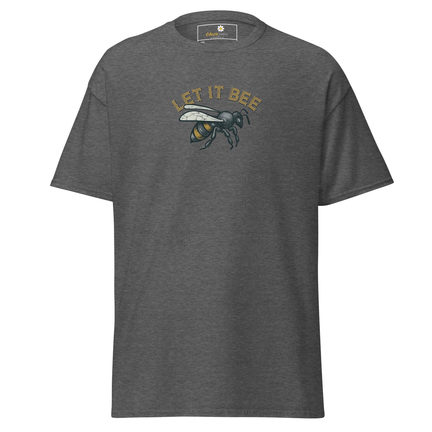 T-shirt classique unisexe - ANIMAUX ECOLO FUN LET IT BEE - GRAND