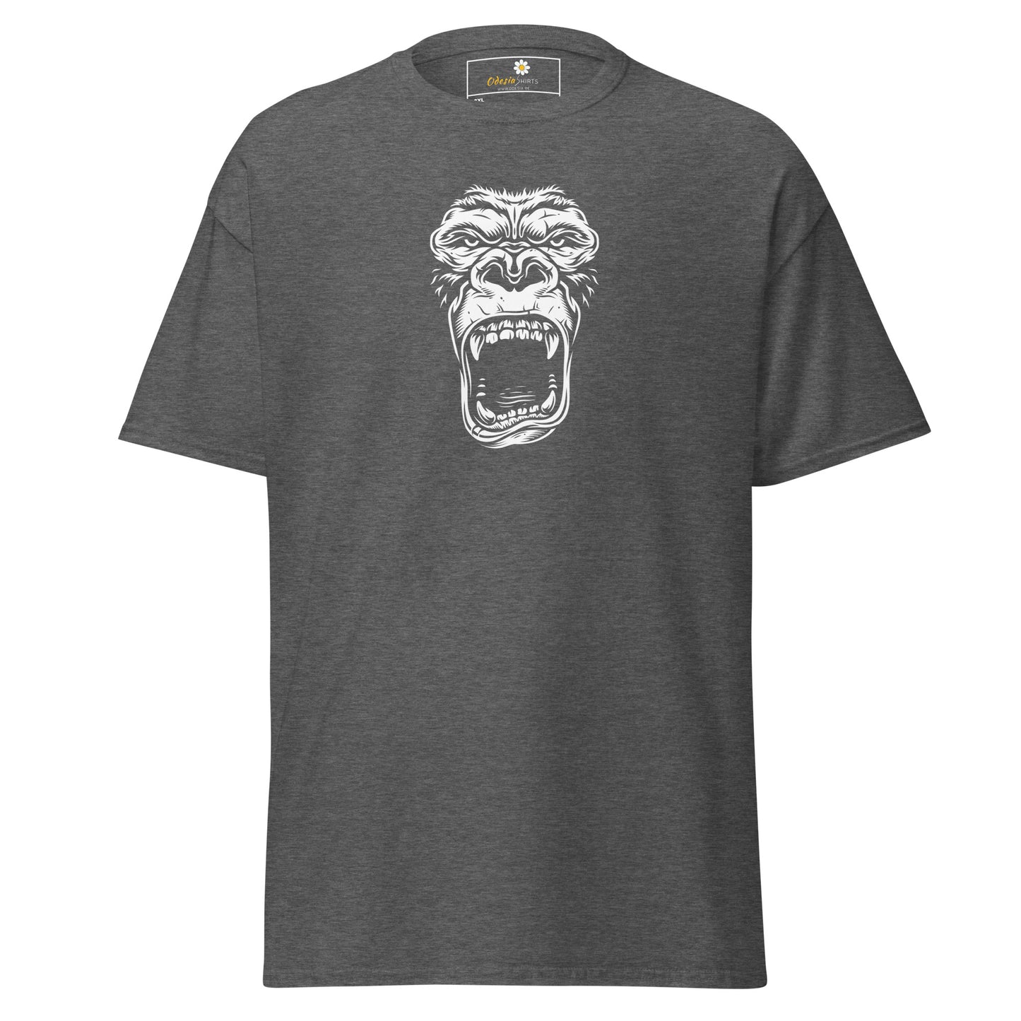 T-shirt classique pour homme - WILDLIFE GORILLA SCREAM - BIG