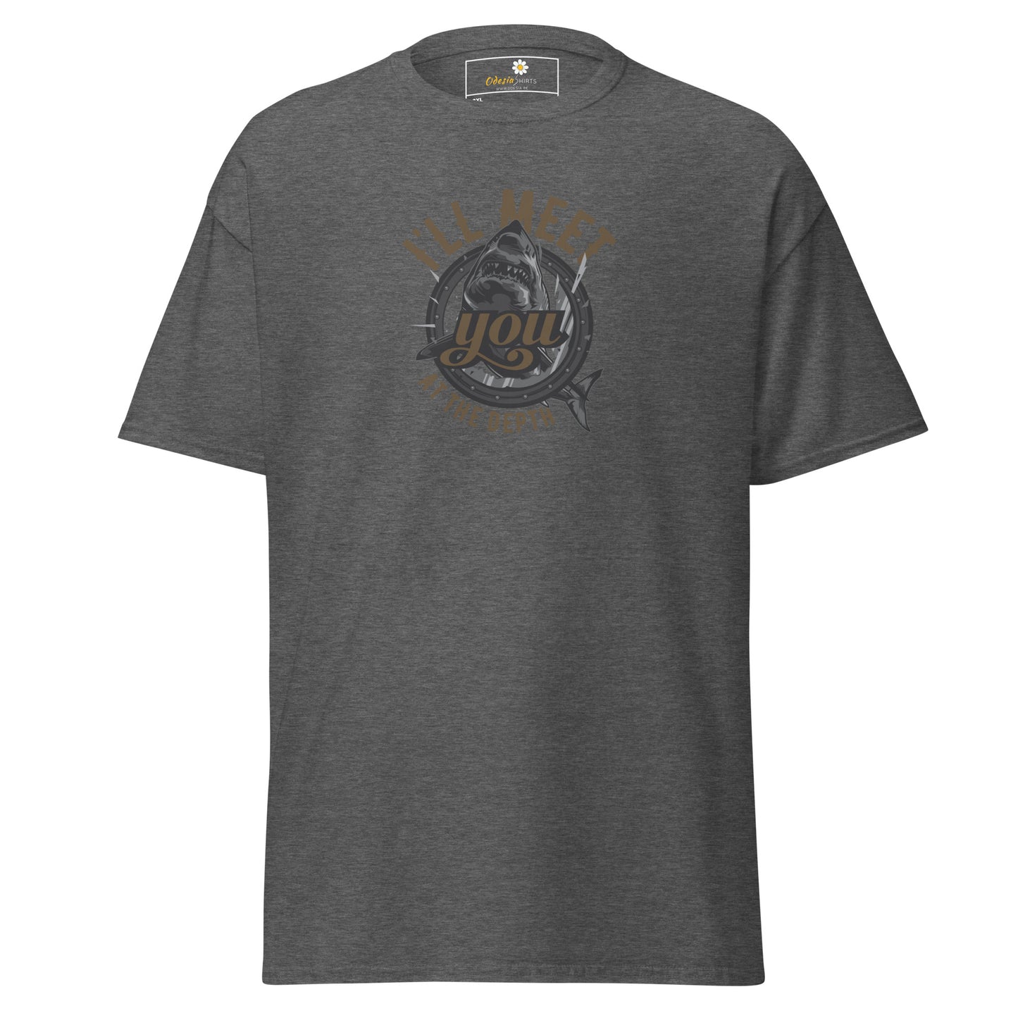 Unisex classic t-shirt - SEALIFE ILL MEET YOU AT THE DEPTH - BIG