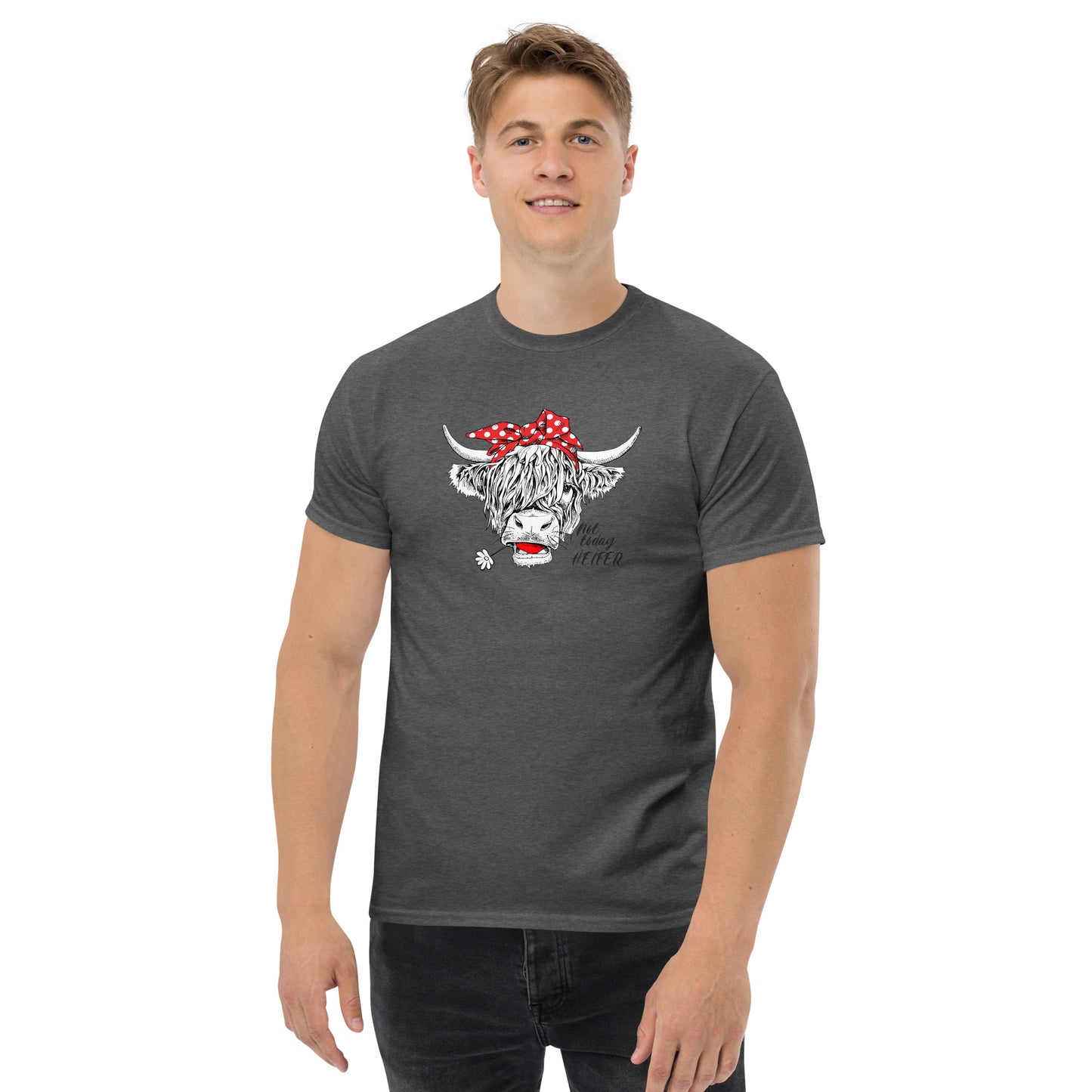 T-shirt classique unisexe - ANIMALS NOT TODAY - GRAND