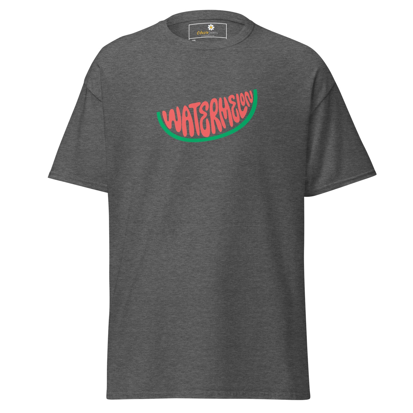 T-shirt classique homme - PASTÈQUE D'ÉTÉ - GRAND