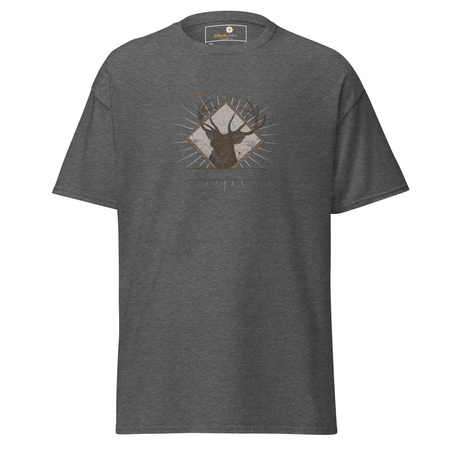 T-shirt classique unisexe - ANIMAUX CERF FLÈCHE - GRAND