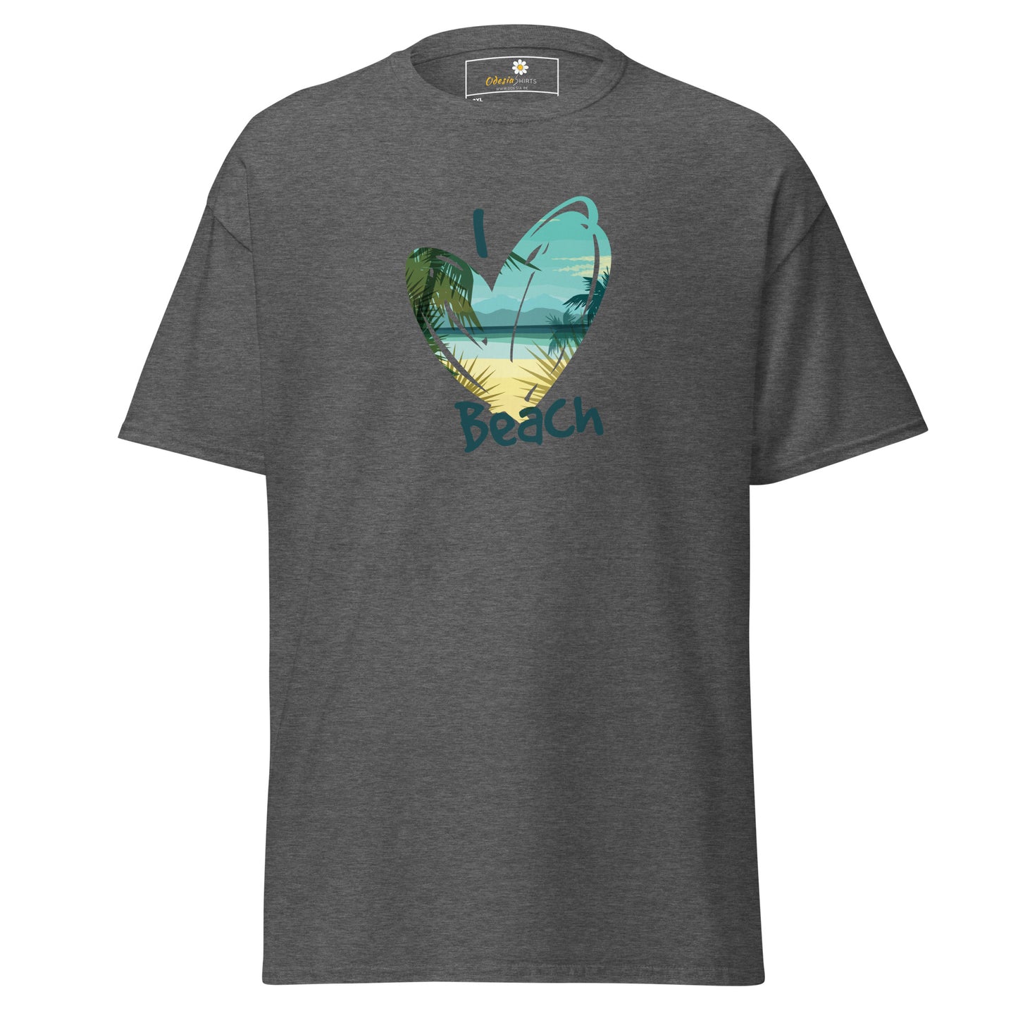 T-shirt classique pour homme - SUMMER SUNSET BEACH - GRAND