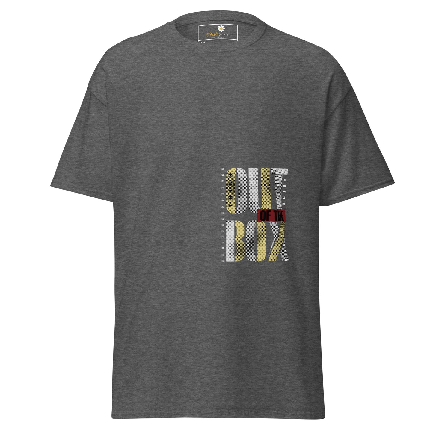 T-shirt classique pour homme - TEXT OUT OF THE BOX - GRAND